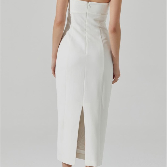 ASTR THE LABEL Camryn Embellished Strapless Midi Dress - Picture 2 of 4